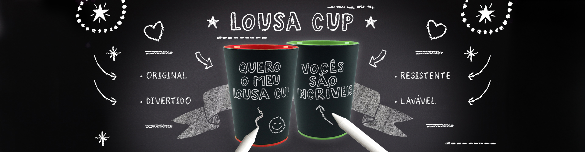 Lousa Cup. O copo Lousa da Tuby