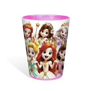 LABEL CUP 9 PRINCESAS Copo Glamour Princesa