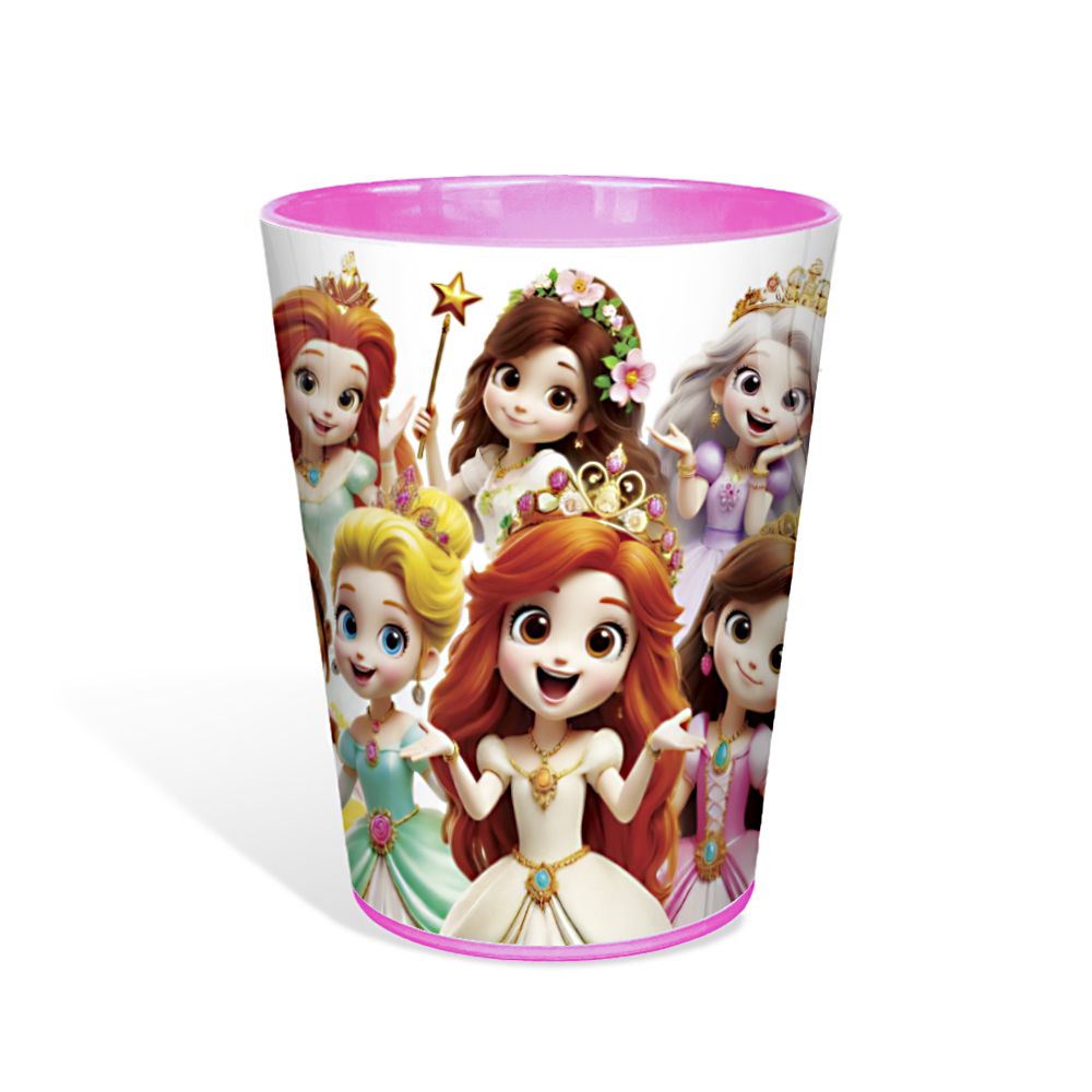 LABEL CUP 9 PRINCESAS Copo Glamour Princesa
