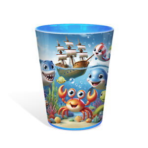 LABEL CUP FUNDO DO MAR Copo Glamour Fundo do Mar