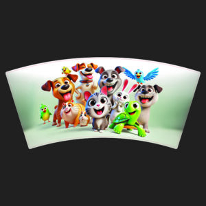 RÓTULO LABEL CUP PETs
